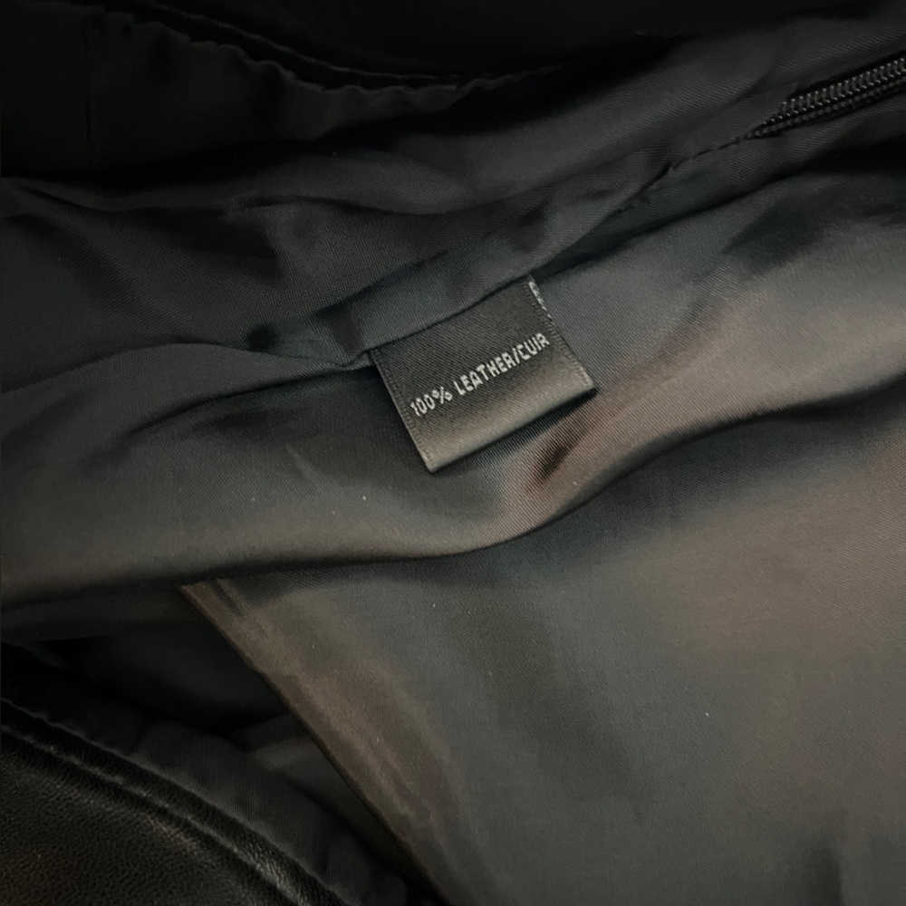 Lafayette 148 Leather Skirt, Size 10 - Picture 6 of 6